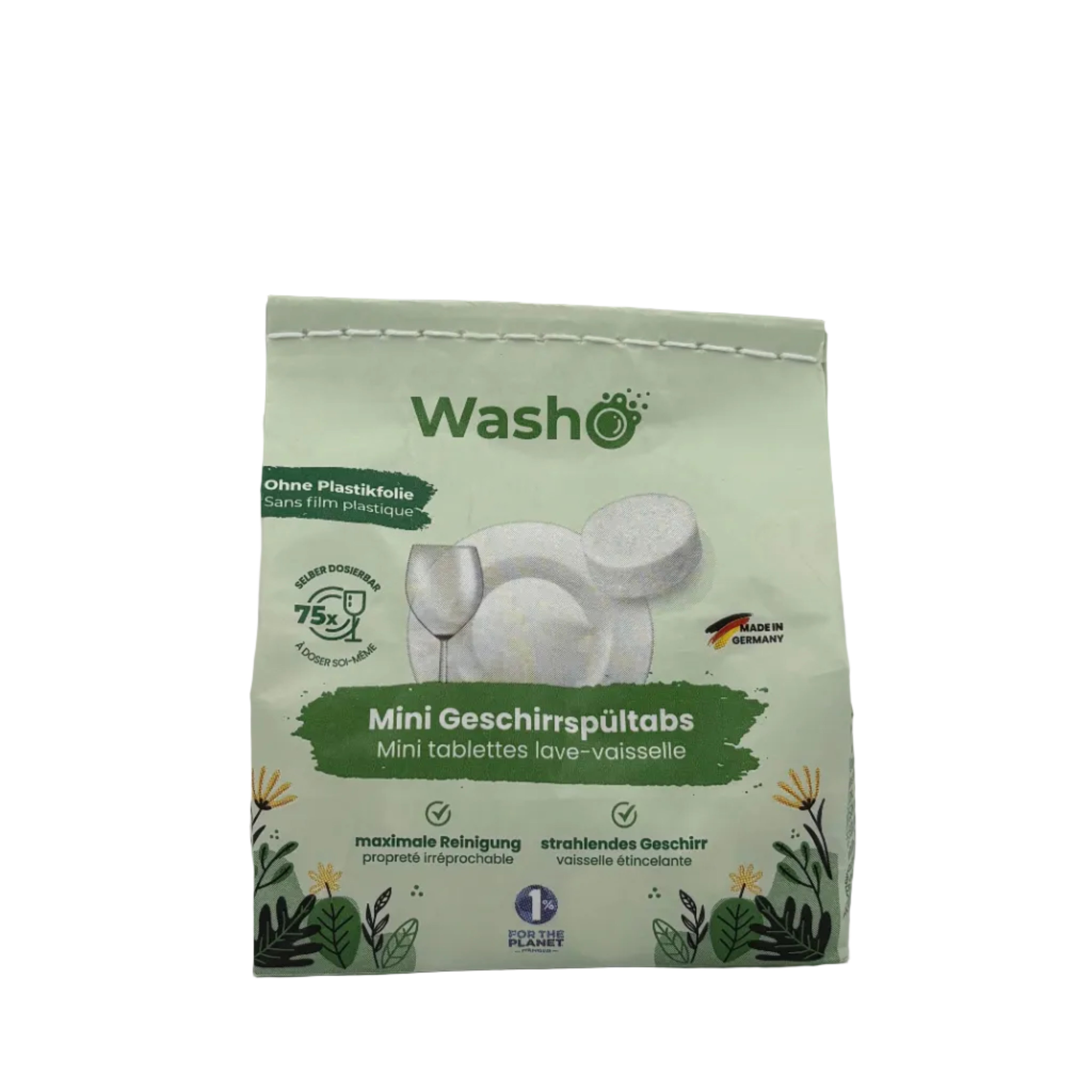 WASHO MINI GESCHIRRSPÜL TABS 75 STK